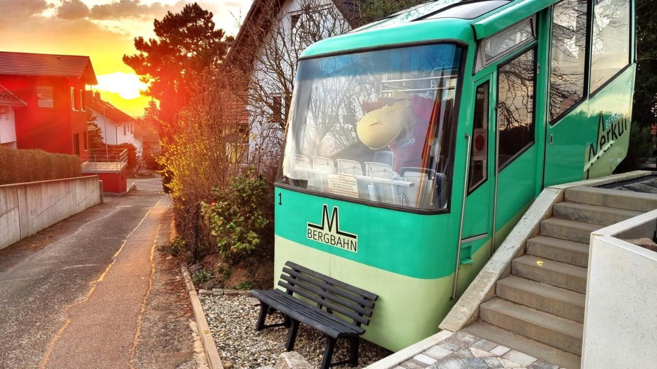 Exklusives Holzhaus Mit Bergbahn - Baden-Baden Im Schwarzwald Villa Ngoại thất bức ảnh